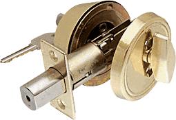 CRL Single Cylinder with Thumbturn Dead Bolt