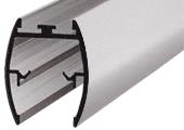 CRL Brushed Nickel Header for CK/DK Cottage Series Sliders - 72 in long