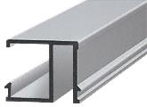CRL Brushed Nickel Header Filler for CK/DK Cottage Series Sliders - 72 in long