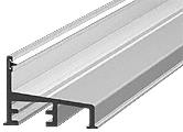 CRL Brite Anodized Bottom Sill for CK/DK Cottage Series Sliders - 72 in long