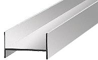 CRL Brite Anodized Side Jamb for CK/DK Cottage Series Sliders - 80 in long
