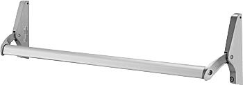 CRL Satin Aluminum Finish Concealed Vertical Rod Panic Exit Device