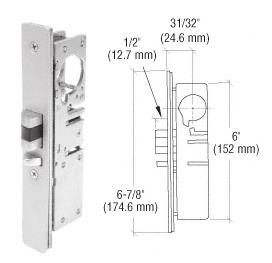 CRL 31/32" Backset Narrow Stile Left Hand Deadlatch Lock