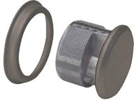 CRL Bronze Finish Mortise Dummy Cylinder