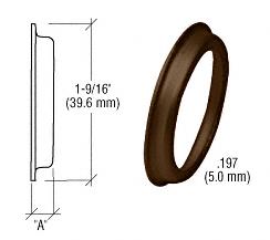 CRL Bronze 3/16" Flared Cylinder Ring