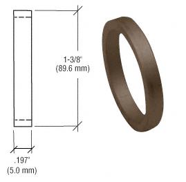 CRL Bronze Finish 3/16" Straight Cylinder Ring