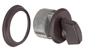 CRL Dark Bronze Finish Thumbturn Mortise Cylinder