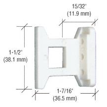 CRL Extended Hole Flush Bolt Guide