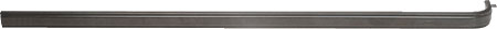 CRL Dark Bronze Finish Extruded Aluminum Push Bar for 42" Doors