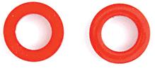 CRL Replacement Orange Groove Grommets for Diamond Notch and Saw Machine - Pack