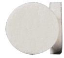 CRL 1" Diameter felt Polishers for Dremel Tools