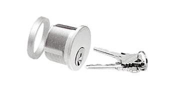 CRL Satin Anodized Mortise Keyed Cylinder