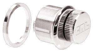CRL Polished Stainless Mortised Low Profile Thumbturn