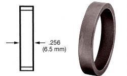CRL Dark Bronze Anodized .256" Straight Cylinder Ring