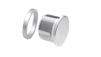 CRL Clear Anodized Mortise Dummy Cylinder