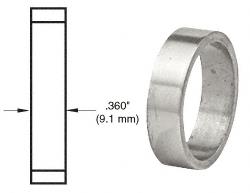 CRL Satin Anodized .360" Straight Cylinder Ring