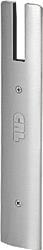 CRL Brushed Stainless End Cap for 3/4" Glass 10" Square Wedge-Lock Door Rail