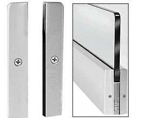 CRL Brushed Stainless 4" Split Square End Cap