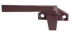 CRL Brown Left Hand Cam Handle Lock; 1-1/2" Screw Holes