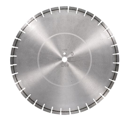 Hilti DS-BF Medium Cured Concrete Floor saw Blades - 18" x 0.187  x 1" Arbor - 72-99 HP - 419546