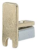 CRL Brass End Cap for Aluminum H-Bar