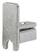 CRL Chrome End Cap for Aluminum H-Bar