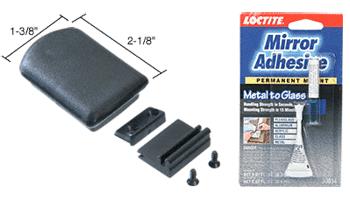 CRL Self-Latching Replacement Latch for CRL Tri-Vent Sliders with Latch Base and Adhesive