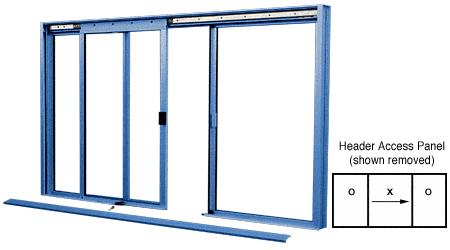 CRL DW Series Manual Deluxe Sliding Service Window OXO Kynar Painted Without Screen