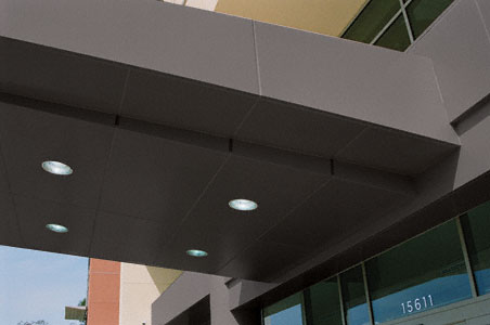 CRL Custom Bronze Anodized Deluxe Series Ceiling Panel System