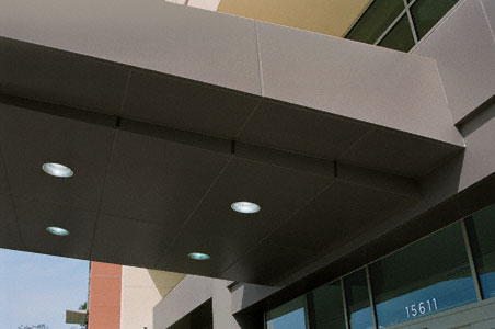 CRL Custom Polished Bronze Deluxe  Series Ceiling Panel System