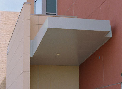 CRL Custom Brushed Stainless Deluxe Series Canopy Panel System