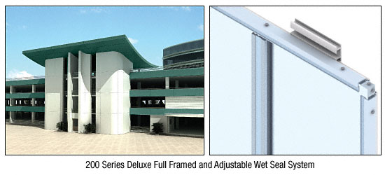 CRL Custom Kynar Painted Deluxe Series Wall Panel System