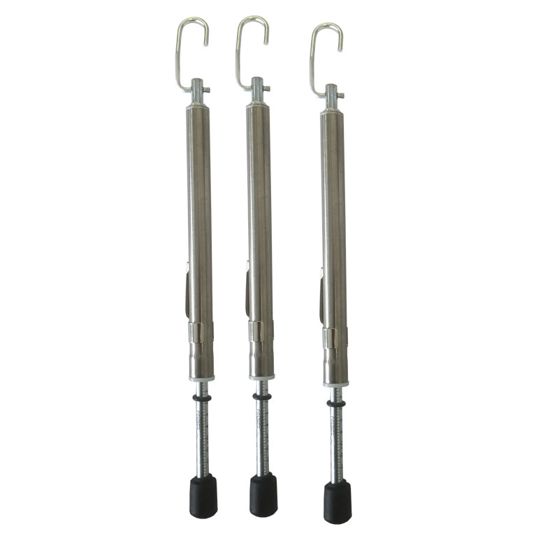 Door Pressure Gauge Push-Pull, 0-35 Lbs - 3 Pack