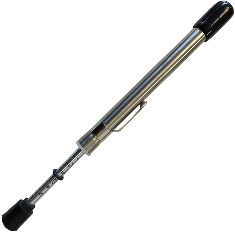 Door Pressure Gauge, 0-35 Lbs