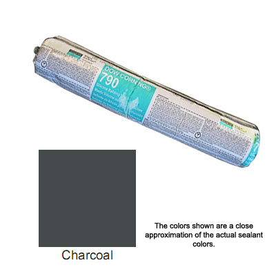 Charcoal Dow Corning 790 Silicone Building Sealant - Sausage