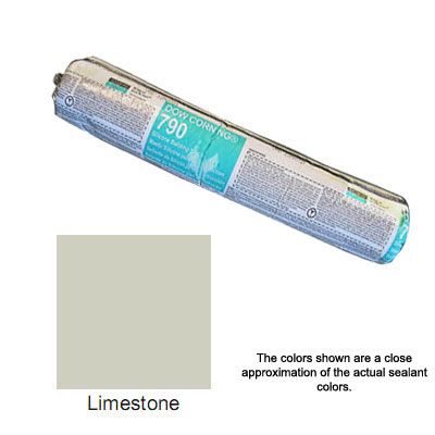 Limestone Dow Corning 790 Silicone Building Sealant - Sausage