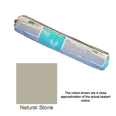 Natural Stone Dow Corning 790 Silicone Building Sealant - Sausage