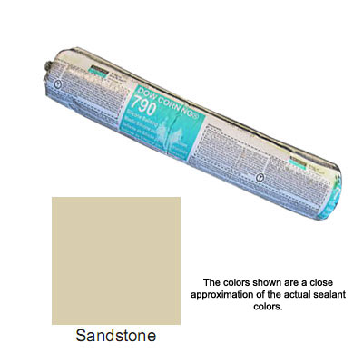 Sandstone Dow Corning 790 Silicone Building Sealant - Sausage