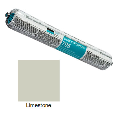 Limestone Dow Corning 795 Silicone Building Sealant - Sausage
