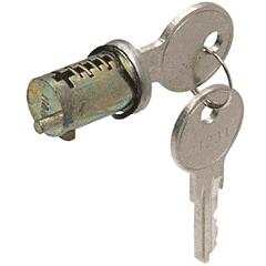 CRL Cylinder Lock for 1" Thick Doors, Wafer Type