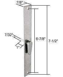 CRL 7-1/2" Thumbturn; 6-7/8" Screw Holes