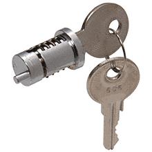 Cylinder Lock for 1-1/8" to 1-1/4" Doors, Wafer Type