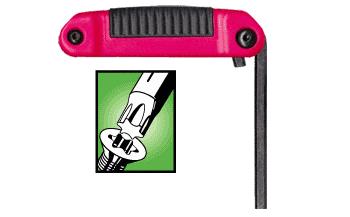 CRL Ergo-Fold Small Torx End 8 Key Set