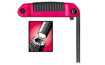 CRL Ergo-Fold Small Hex End Inch 9 Key Set