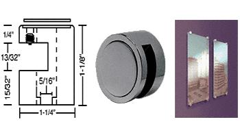 CRL Gun Metal Edge Grip for 3/8" Material
