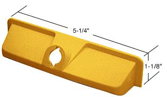 CRL Bright Brass "Entrygard" Plastic Operator Cover