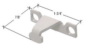CRL Sash Lock Keeper; 1-3/4" Wide, 7/8" Projection