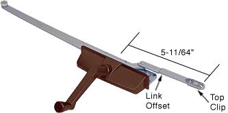 Right Hand Bronze "Entrygard" Dual Arm Casement Window Operator