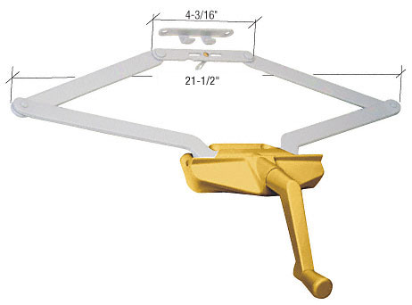 CRL Gold 21-1/2" Roto Gear Awning Window Operator
