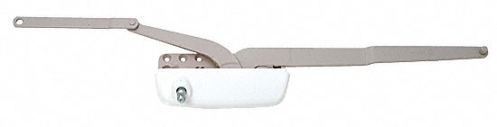 Left Hand Bright White Truth Dual Arm Maxim Casement Operator | REPLACED BY PART NUMBER EP27003